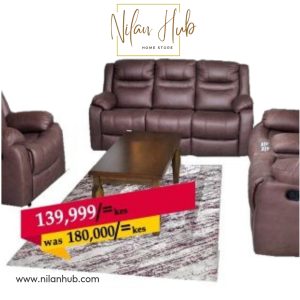 Bruno 6 Seater Recliner Sofa Set