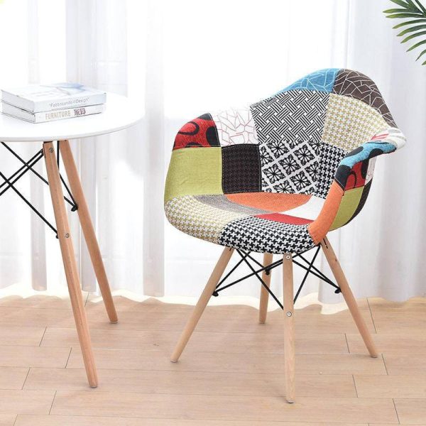 Lincon Bistro Chairs with Patchwork 