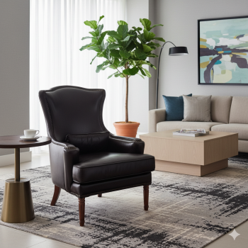 Lisbon Lounge Chair - Leather