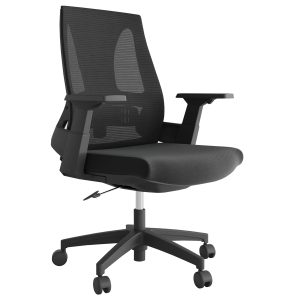 Lax Medium Back Office Chair - Black