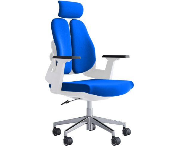 Omega High Back Office Chair - White