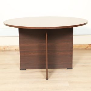 Round Conference Table - Wallnut