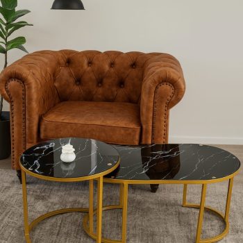 Titan Nest Coffee Tables - Black