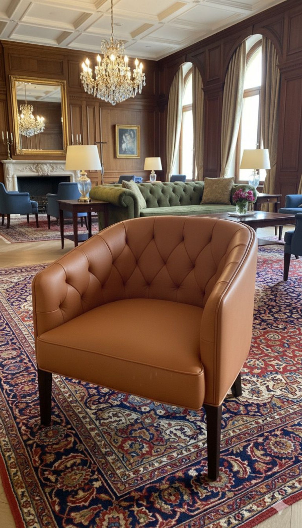 Ibiza Hotel Lounge Chair - Leather