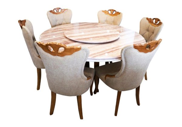 Marble 6 Seater Dining Set On Sale in Nairobi