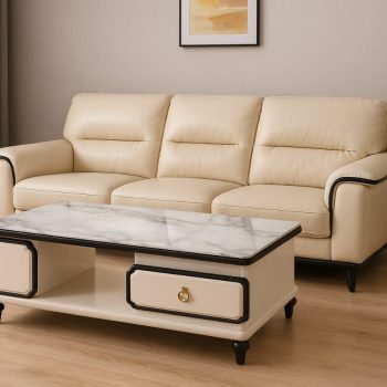 Sleek Coffee Table - Black