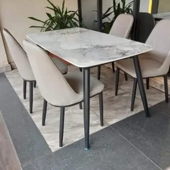 Alexa Dining Set - 4 Seater