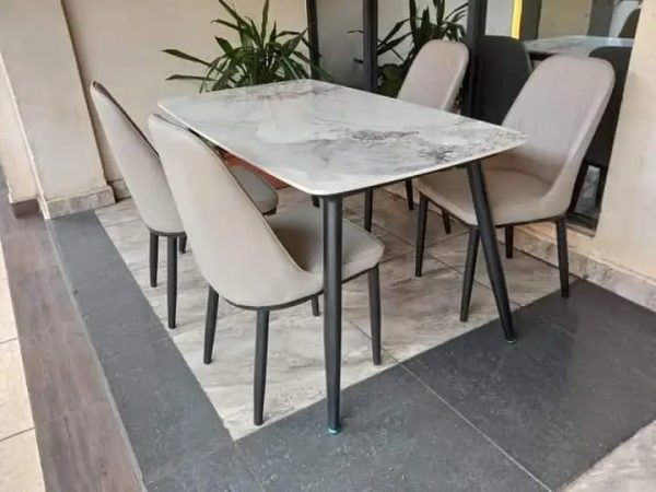 Alexa Dining Set - 4 Seater