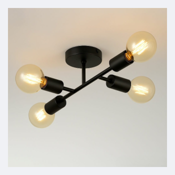 Chandelier Lights GCDL-551 (BK+GD / Black / Gold) – Decorative Lighting Nairobi Kenya