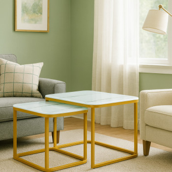 Zyra Nesting Coffee Tables – Set of 2