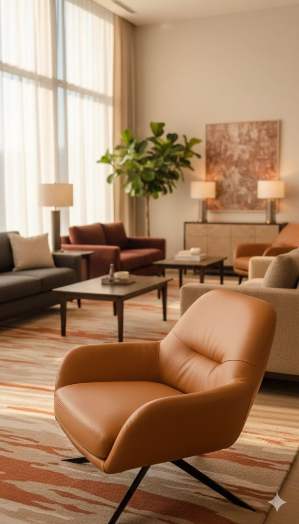 Elara Hotel Lounge Chair