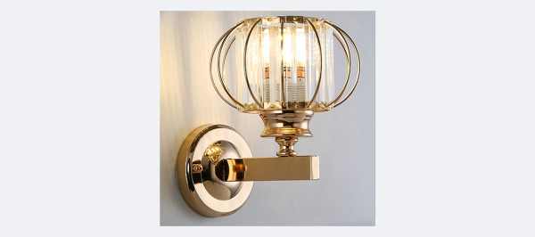 Wall Lamp GWLI-7082 (Black / Gold) – Decorative Lighting Nairobi Kenya