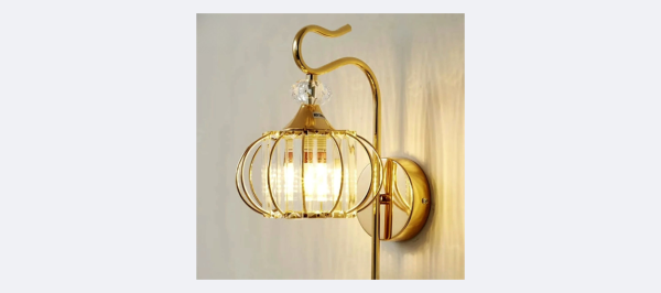 Wall Lamp GWLI-7084 (Black / Gold) – Decorative Lighting Nairobi Kenya