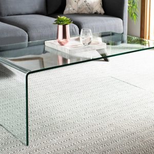 Bent glass Coffee Table