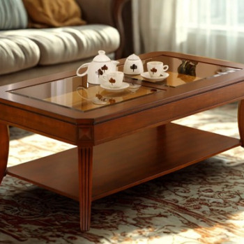 Victoria Wooden Coffee Table