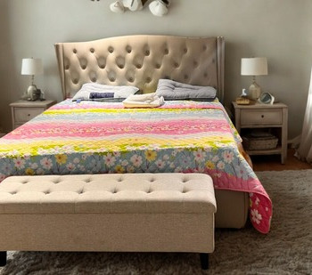 Tranquil Haven Upholstered Bed – 5x6