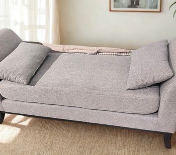 Contempo Tufted Chaise Bench