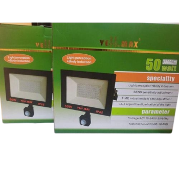 50W Sensor Floodlight Vellmax – Outdoor Security