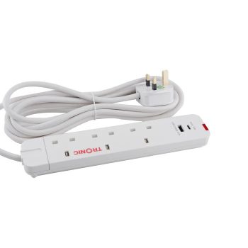 tronic 3-Way Extension Socket