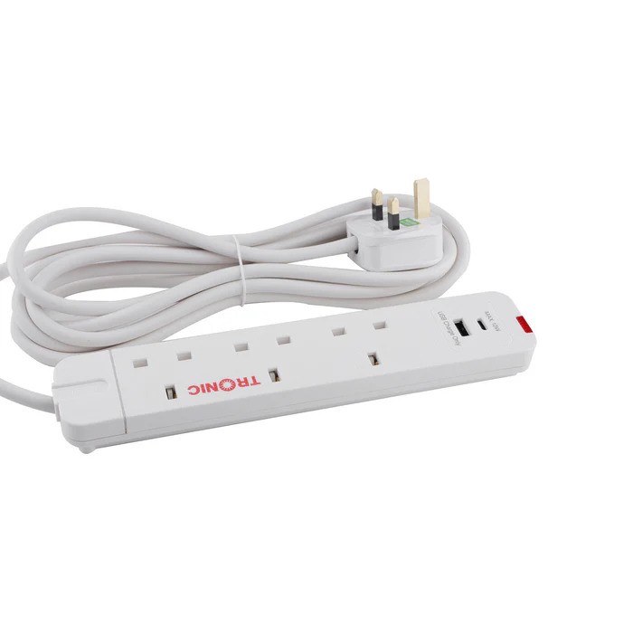 tronic 3-Way Extension Socket