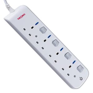 4-Way Extension Socket with Switches