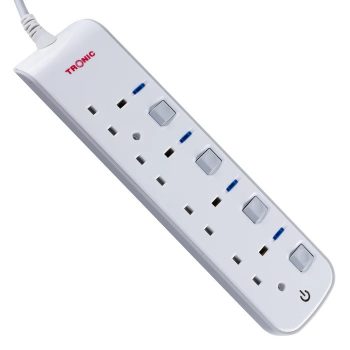 4-Way Extension Socket with Switches