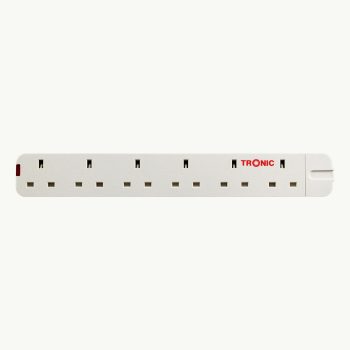 Tronic Socket White 1.25mm Copper Cable – Safe & Durable