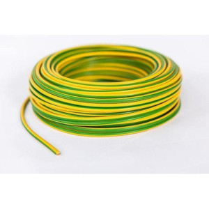 4mm Flexible Single Core Cable – Yellow green