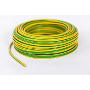 4mm Flexible Single Core Cable – Yellow green