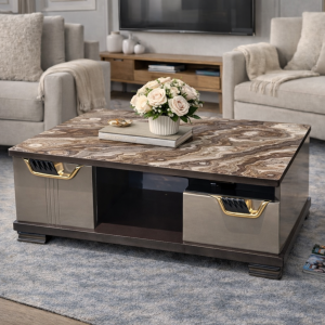 GlassTop Coffee Table