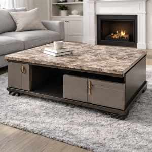 GlassTop Coffee Table