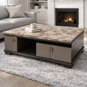 GlassTop Coffee Table