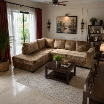 Savanna L-Shaped Sofa Set in Kisii